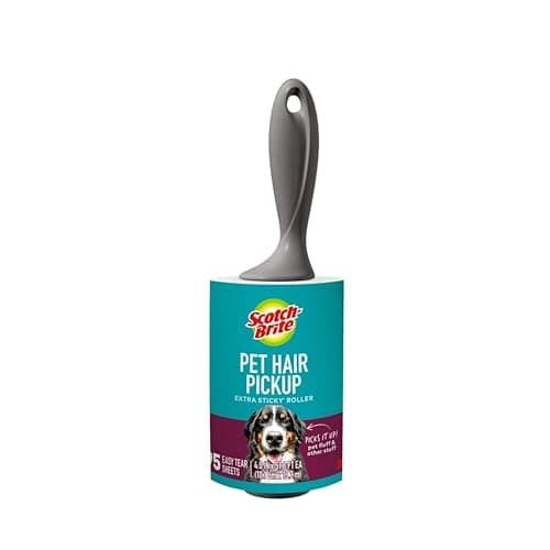 Scotch-Brite Pet Hair Pickup Lint Roller Review – Does the Extra Sticky Formula Work?