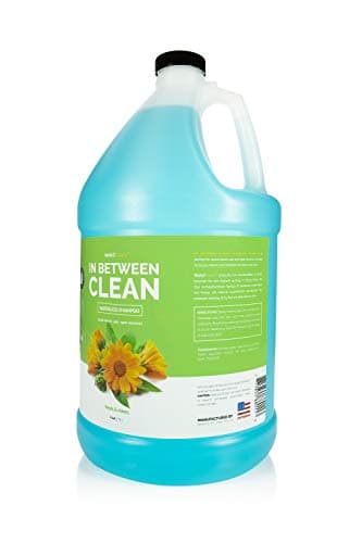 Bark2Basics in Between Clean Waterless Dog Shampoo, 1 Gallon | All Natural Ingredients, Unique Formula Cleans and Freshens, Great for Spot Removal and Touch Ups, Fresh and Clean Scent