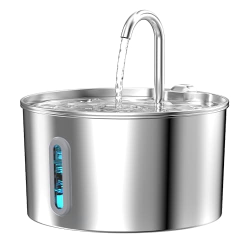 Cat Water Fountain Stainless Steel Review: 2.2L KOOGMOON Fountain Tested
