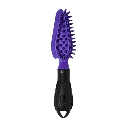 FURminator Hair Collection Rubber Brush For Cats Removes Loose Hair On Pets, Upholstery, Clothing, Carpets And Rugs For Easy Cleanup, 1 Count