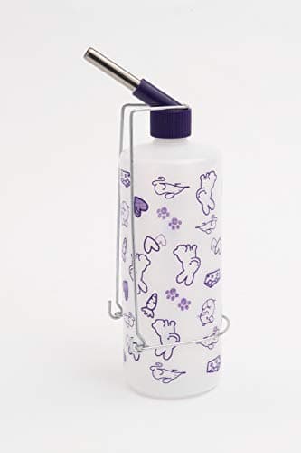 Lixit 32oz Weather Resistant Water Bottles with Heavy Duty Mount for Rabbits and Ferrets (Rabbits)