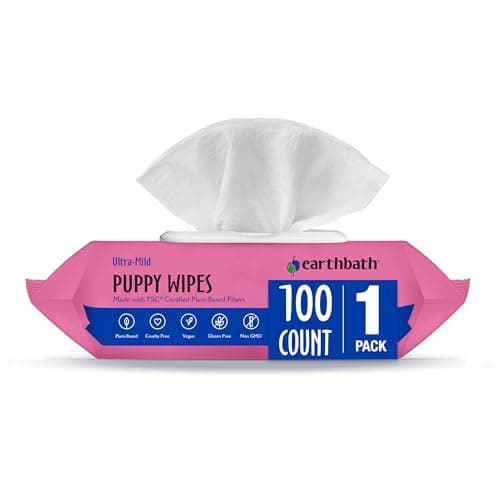 earthbath Hondendoekjes Review: Ultra-Milde Wild Cherry Puppy Wipes getest