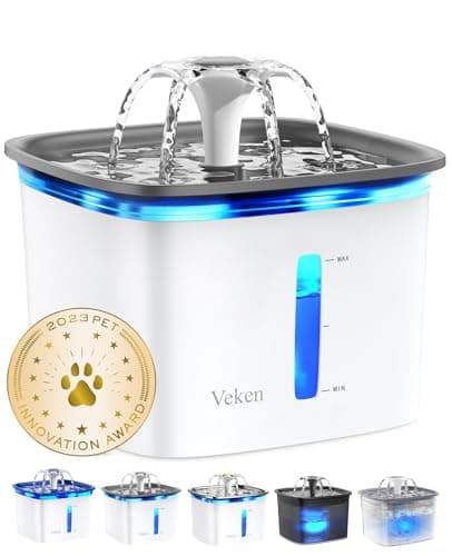 Veken Pet Fountain Review: Award-Winning 2.8L Water Fountain Tested
