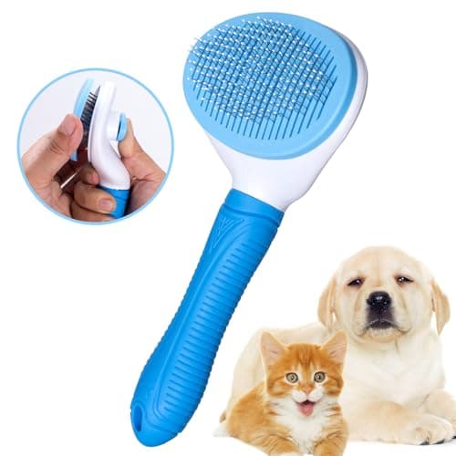 Self Cleaning Slicker Brush Review – Aogeili Grooming Tool Tested
