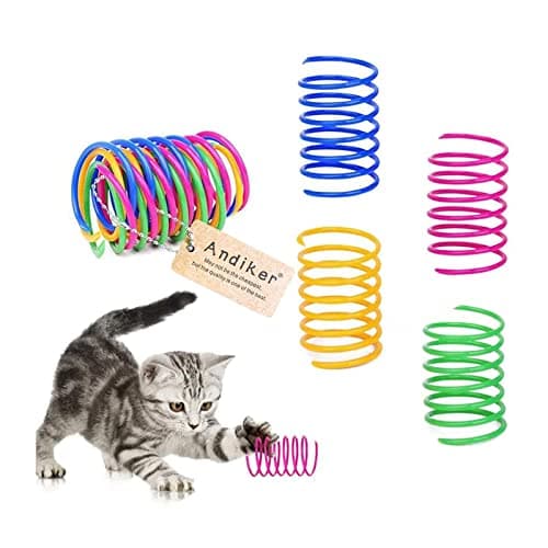 Andiker Cat Spiral Spring Toy Review: 12 Durable Springs Tested