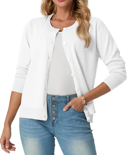 GRECERELLE Damen Cardigan Test 2026 – Leichte Strickjacke im Check