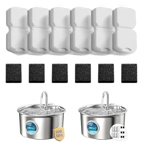 ATMZIQXR Cat Fountain Filters Review: 12-Pack That Actually Keeps Water Fresh