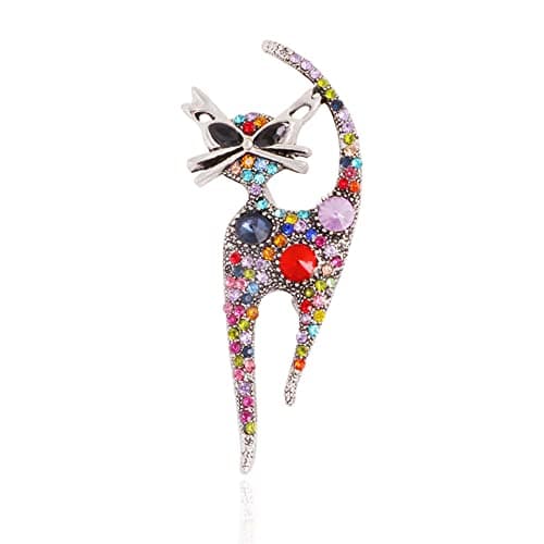 Cat Brooch Pin Review: Hebelee Rhinestone Kitten Brooch Tested