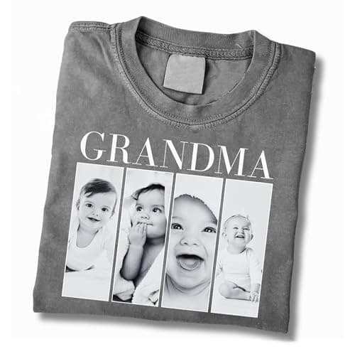 Personalized Grandma Shirt Review – NAZENTI Custom Photo & Names