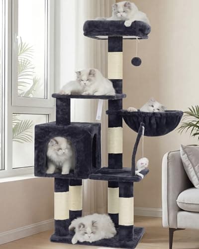 Avis Heybly HCT004SG : Arbre à Chat Complet et Stable
