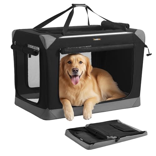 Feandrea Collapsible Dog Crate Review: Quick Setup, Solid Build?