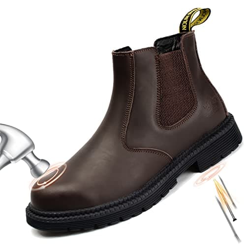 NOLINSHIELD Steel Toe Work Boots Review – Slip-On Comfort Tested