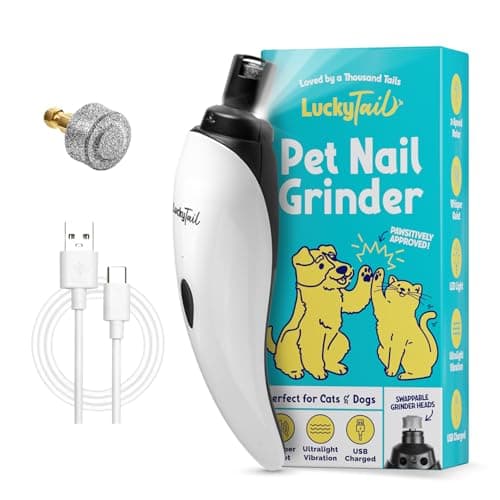 LuckyTail Nail Grinder Review: Quiet Cat & Dog Nail Trimmer Tested