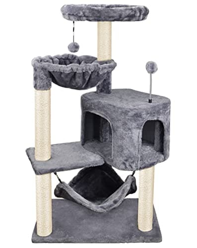YUNIQUE Cat Tree con Hamaca y Condo – Review Honesta