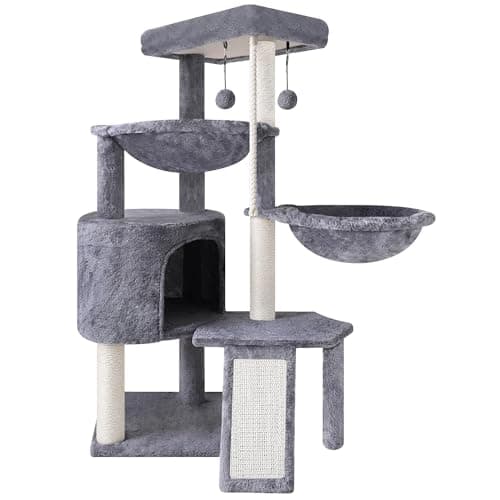 Smouatou Cat Tree with Hammocks Review – Is This the Best Budget Cat Tower?