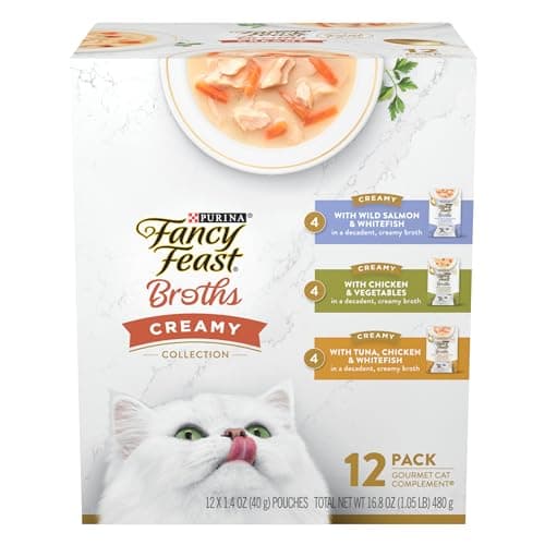 Fancy Feast Lickable Broth : Mon test complet du topper humide pour chat