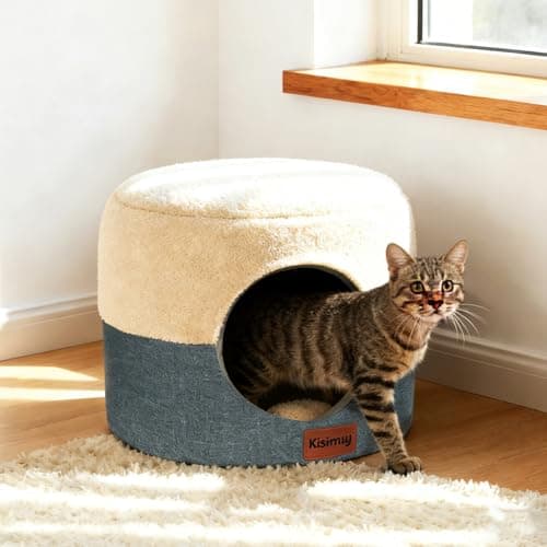 KISIMUY Cat Cave Bed Review: 2-in-1 Cozy Hideaway Tested