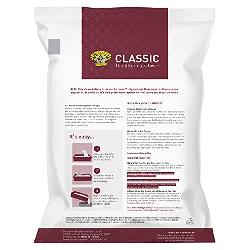 Precious Cat Classic Premium Clumping Cat Litter, 18 lb Bag