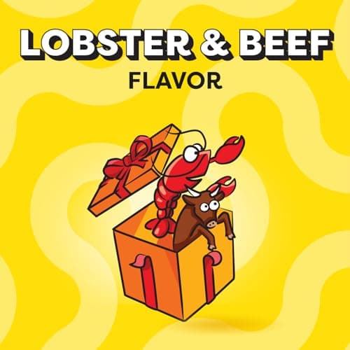 Temptations Birthday Cat Treats, Crunchy and Soft Cat Treats, Lobster & Beef Flavor, 16 oz. Tub
