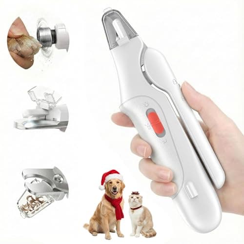 2-in-1 Dog & Cat Nail Trimmer Review: Aoioploa Grinder Tested