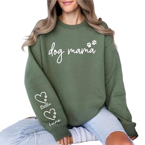 Dog Mom Tröja – Test och Recension av Personaliserad Hundmamma Sweatshirt
