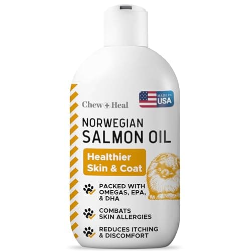Salmonolja för hundar – recension av Chew + Heal Labs omega-3-tillskott
