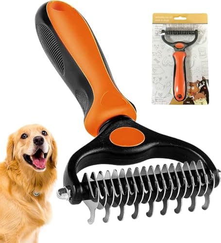 Undercoat Rake Test – PEITA PET 2-i-1 Avmantlingskamm Recension