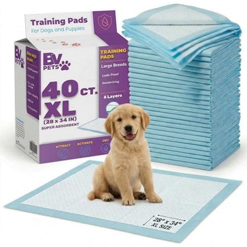 BV Puppy Pads XL Recensione: Traversine 40 Pezzi Funzionano Bene?