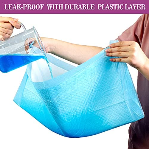 IMMCUTE Large Dog Pee Pads 28"x30"-50 Count | Large Puppy Pee Training Pads Super Absorbent & Leak-Proof | Disposable Pet Piddle and Potty Pads for Puppies | Dogs | Doggie