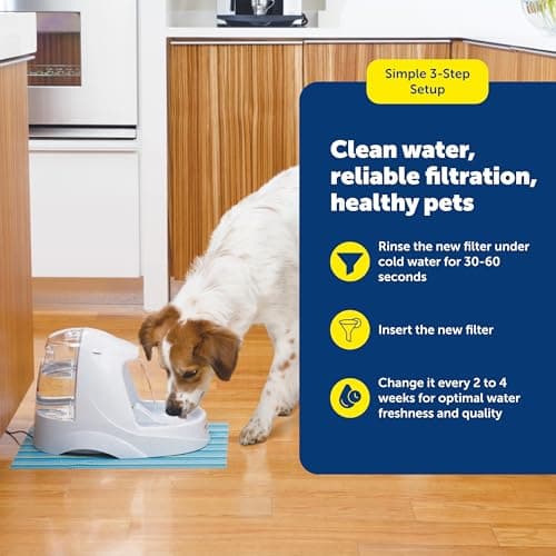 PetSafe Drinkwell Premium Replacement Carbon Filters, Dog and Cat Water Fountain Filters, Pack of 12