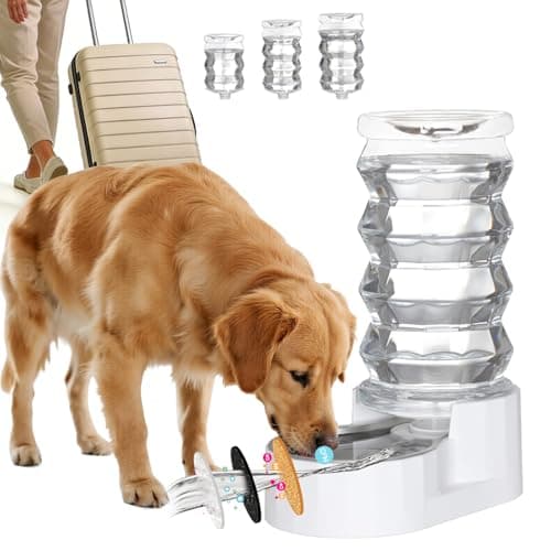 RIZZARI Gravity Pet Water Dispenser Review: 8L Filtration Fountain Tested