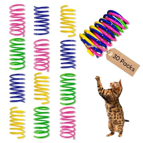 AGYM Cat Toys – 30 Pack Interactive Cat Spring Toys Review (2025)