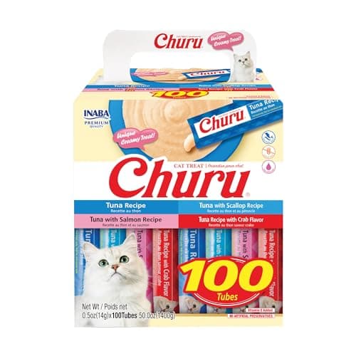 INABA Churu Cat Treats Review: 100-Tube Tuna Pack Tested