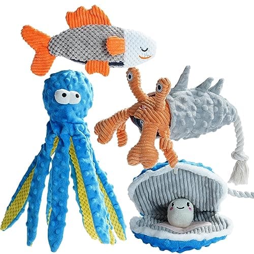 Nocciola Crinkle Squeaky Dog Toys Review: Ocean Adventure Worth Your Money?