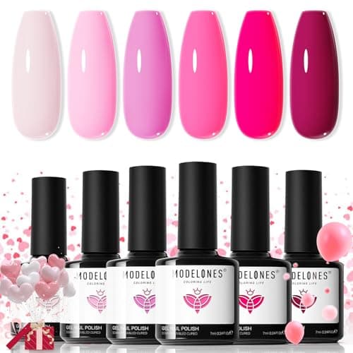 Modelones Pink Gel Nail Polish Set Review – Pros, Cons & Verdict