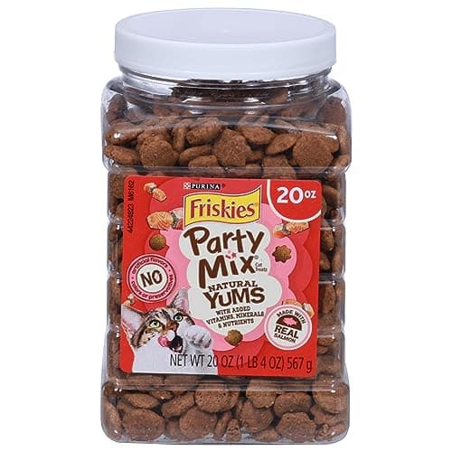 Friskies Party Mix Natural Yums Review: Are These Salmon Treats Worth It?