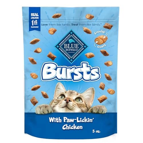 Blue Buffalo Bursts Cat Treats Review 2025 – Crunchy & Creamy