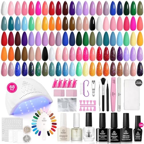 Beetles Gel Nail Polish Kit Review: 68 Pcs Home Manicure Set Tested