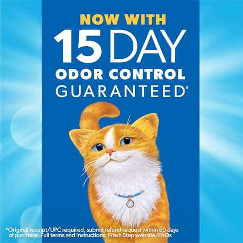 Fresh Step Light Weight Clumping Litter, Extra Strength Formula With Febreze Freshness, 15.4 lb. Box (Package May Vary)