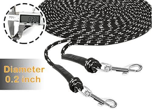 Extra Long Cat Leash for Yard, 9M/30FT Lightweight Outdoor Cat Leash Long Light Extension, Long Thin Lead for Rabbits, Kitten, Puppy and Small Animals