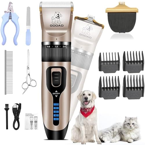 Test de la Tondeuse Gooad : le kit de toilettage complet pour chien et chat