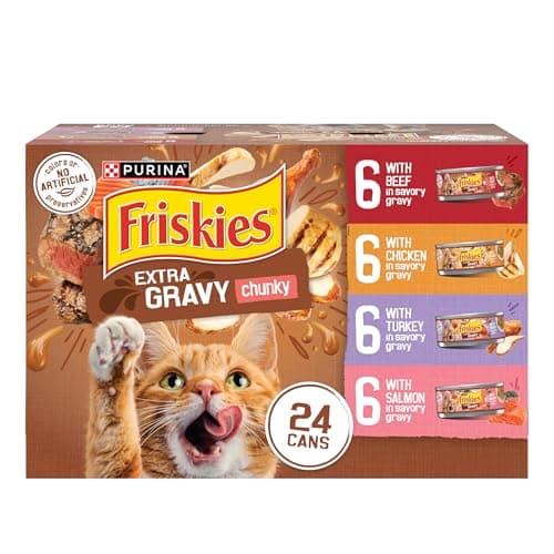 Friskies Extra Gravy Wet Cat Food Variety Pack Review (2025)