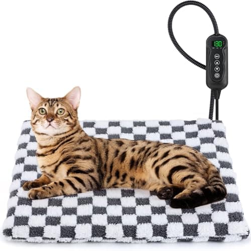 MIXJOY Heated Cat Bed Review: 11 Temp Settings Tested
