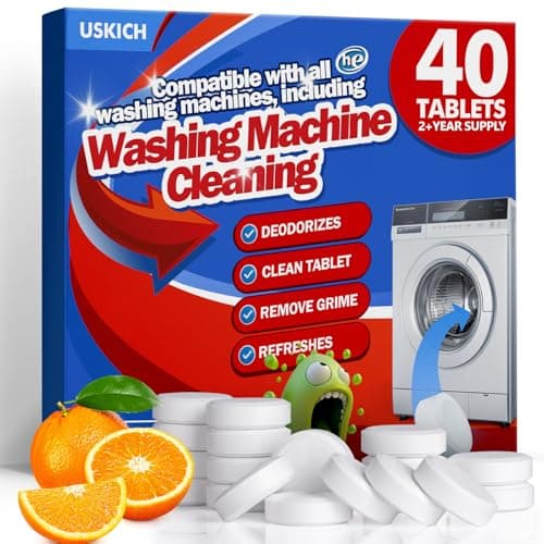 USKICH Wasmachine Reiniger Test 2024 – 40 Tabletten Review