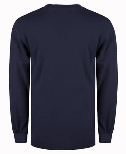 Titicaca FR Shirts Flame Resistant T Shirts 100% Cotton Men's Pre-Washed Navy Fire Retardant T-Shirts