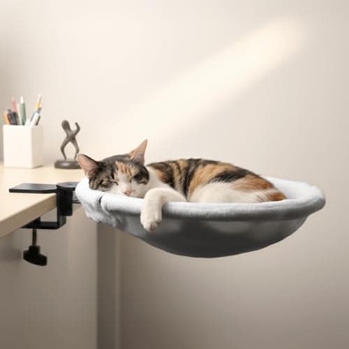 POMESEA Katzen-Schreibtischbett Test: Lohnt sich die Hängematte?