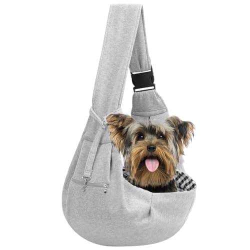 Riuja Adjustable Dog Carrier Sling Review – Handige Draagzak voor Kleine Huisdieren