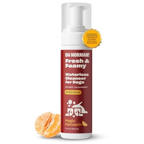OH NORMAN! Wasserloses Hundeshampoo Test 2025 – Frische ohne Bad