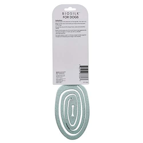BioSilk for Pets Eco Friendly Detangling Pin Brush for Dogs, Gentle Dog Grooming Brush Designed to Help Remove Knots and Tangles and Support Healthy Coats for All Dogs