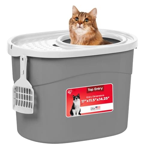 IRIS USA Top Entry Cat Litter Box Review: Is It Worth It?